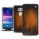 LG V30 leather case - Marron Patine