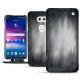 LG V30 leather case - Gris Patine