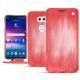Housse cuir LG V30 - Rose Patine