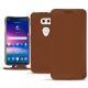 Housse cuir LG V30 - Marron PU