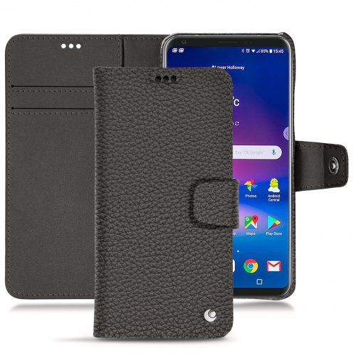 Funda de piel LG V30Anthracite ( Pantone #41403c ) 