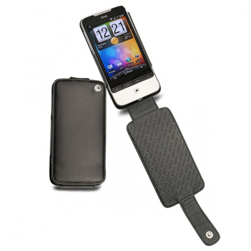 HTC Legend  leather case - Noir ( Nappa - Black ) 