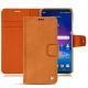 Housse cuir LG V30 - Mandarine vintage ( Pantone 165C ) 