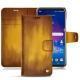 Housse cuir LG V30 - Doré Patine