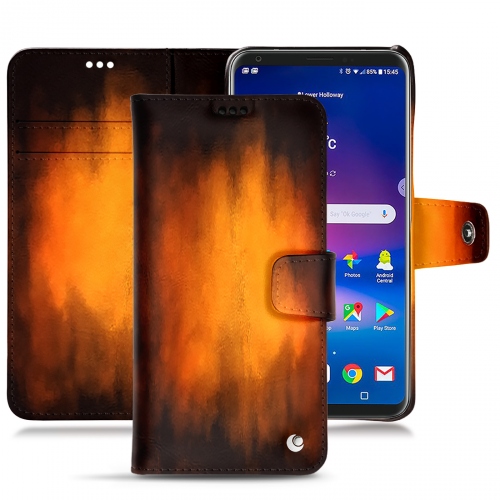 Custodia in pelle LG V30Fauve Patine