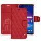 Funda de piel LG V30 - Rouge troupelenc - Couture