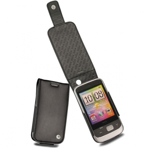 Capa em pele HTC Smart  - Noir ( Nappa - Black ) 