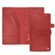 Porte-documents de voyage en cuir - Cerise vintage ( Pantone 185C ) 