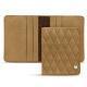 Custodia in cuoio per carte da visita - 6 carte - Sable vintage - Couture