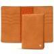 Etui passeport - 8 cartes de crédit - Mandarine vintage ( Pantone 165C ) 