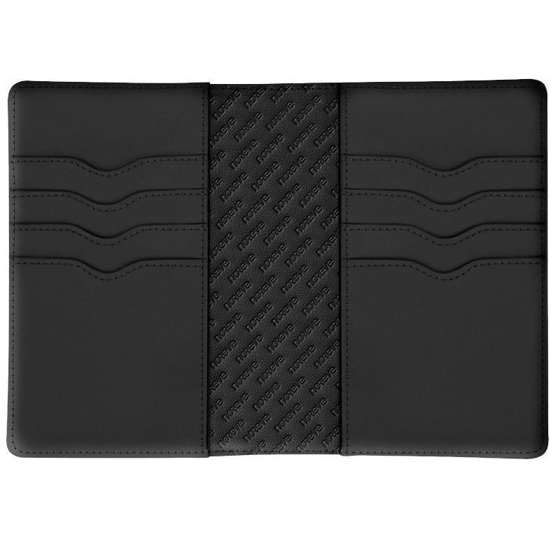 Leather case for passport - 8 credit cards