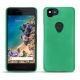 Coque cuir Google Pixel 2 - Menthe vintage ( Pantone 562C ) 