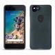 Google Pixel 2 leather cover - Noir ( Nappa - Black ) 
