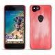 Coque cuir Google Pixel 2 - Rose Patine