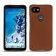 Coque cuir Google Pixel 2 XL - Marron ( Nappa - Pantone 1615C ) 