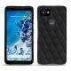 Coque cuir Google Pixel 2 XL - Ebène - Couture ( Sleek P C12 - Black ) 