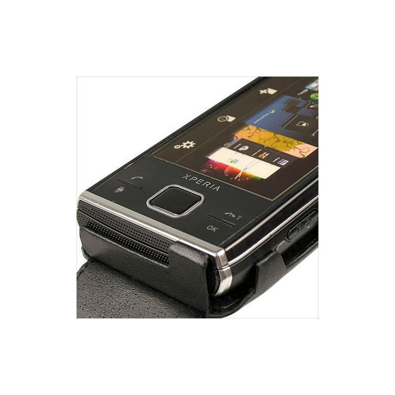 aanval haat fictie Sony Ericsson Xperia X2 leather case