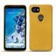Coque cuir Google Pixel 2 XL - Jaune soulèu