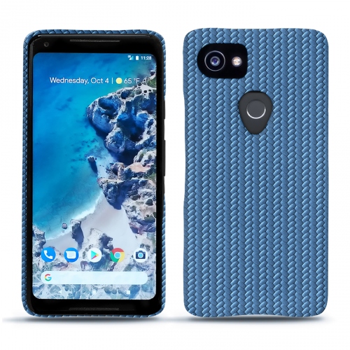 Custodia in pelle Google Pixel 2 XLAbaca ishia ( Pantone #395775 ) 