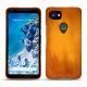 Coque cuir Google Pixel 2 XL - Orange Patine