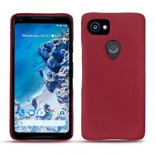Lederschutzhülle Google Pixel 2 XLRouge passion ( Pantone #a6192e ) 