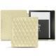 Funda de piel Amazon Kindle Oasis (2017) - Beige - Couture ( Nappa - Pantone 7502C ) 