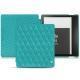 Housse cuir Amazon Kindle Oasis (2017) - Bleu fluo - Couture