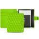 Funda de piel Amazon Kindle Oasis (2017) - Vert fluo - Couture