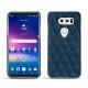 LG V30 leather cover - Blu mediterran - Couture