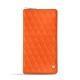 가죽 지갑 - Orange fluo - Couture