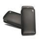 Funda de piel HTC Desire - Google Nexus One - Noir ( Nappa - Black ) 