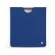 Amazon Kindle Oasis (2017) leather case - Bleu océan ( Nappa - Pantone 293C ) 