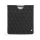 Amazon Kindle Oasis (2017) leather case - Noir - Couture ( Nappa - Black ) 