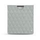Funda de piel Amazon Kindle Oasis (2017) - Gris - Couture ( Nappa - Pantone W428C ) 