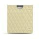Funda de piel Amazon Kindle Oasis (2017) - Beige - Couture ( Nappa - Pantone 7502C ) 