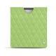 Amazon Kindle Oasis (2017) leather case - Vert olive - Couture ( Nappa - Pantone 578U ) 