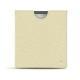 Housse cuir Amazon Kindle Oasis (2017) - Ivoire ( Sleek P C12 - White ) 