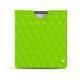 Capa em pele Amazon Kindle Oasis (2017) - Vert fluo - Couture