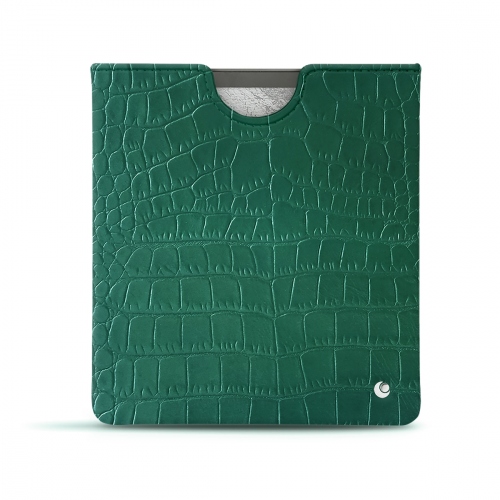 Funda de piel Amazon Kindle Oasis (2017) Crocodile pino ( Pantone #173F35 ) 