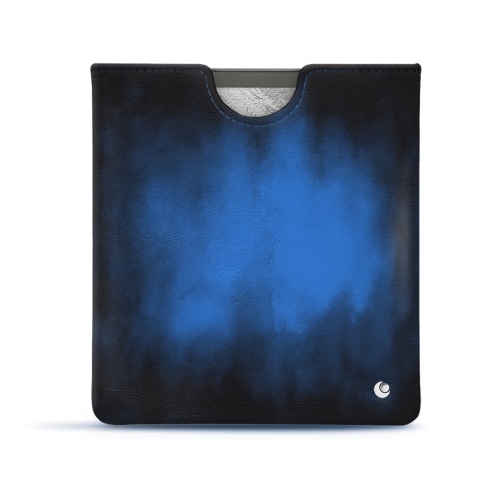 Amazon Kindle Oasis (2017) leather caseBleu Patine