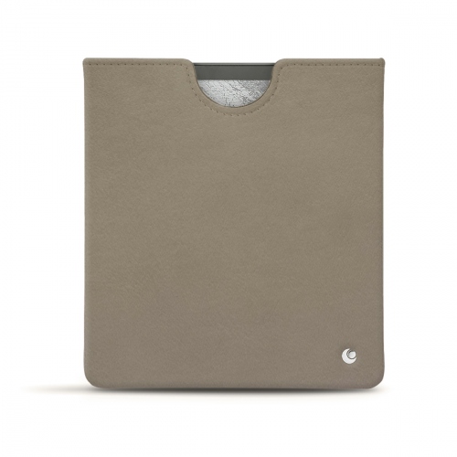 Housse cuir Amazon Kindle Oasis (2017) : Housse et coque pour liseuses sur NoreveDarboun sabla ( Pantone #BCB1A1 )