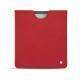 Amazon Kindle Oasis (2017) leather case - Rouge troupelenc