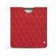 Amazon Kindle Oasis (2017) leather case - Rouge troupelenc - Couture
