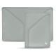 Custodia in cuoio per 3 carte da visita - Gris ( Nappa - Pantone W428C ) 
