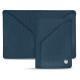 Leather case for 3 credit cards - Indigo ( Pantone 303U ) 
