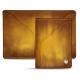 Leather case for 3 credit cards - Doré Patine