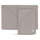 Leather case for 3 credit cards - Taupe innocent