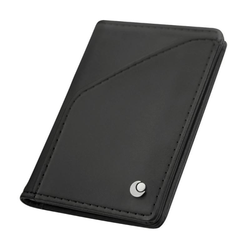 Leather case for 3 credit cards