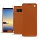 Capa em pele Samsung Galaxy Note8 - Orange vibrant