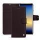 Capa em pele Samsung Galaxy Note8 - Marron envoûtant